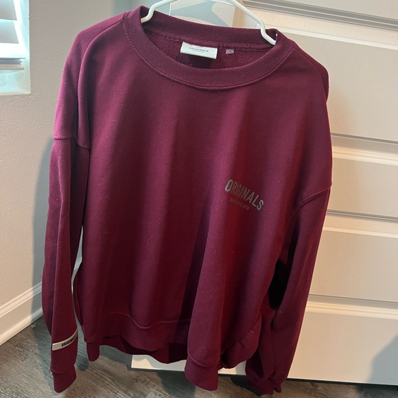 Burgundy Originals Sweatshirt (unisex) - Picture 3 of 5